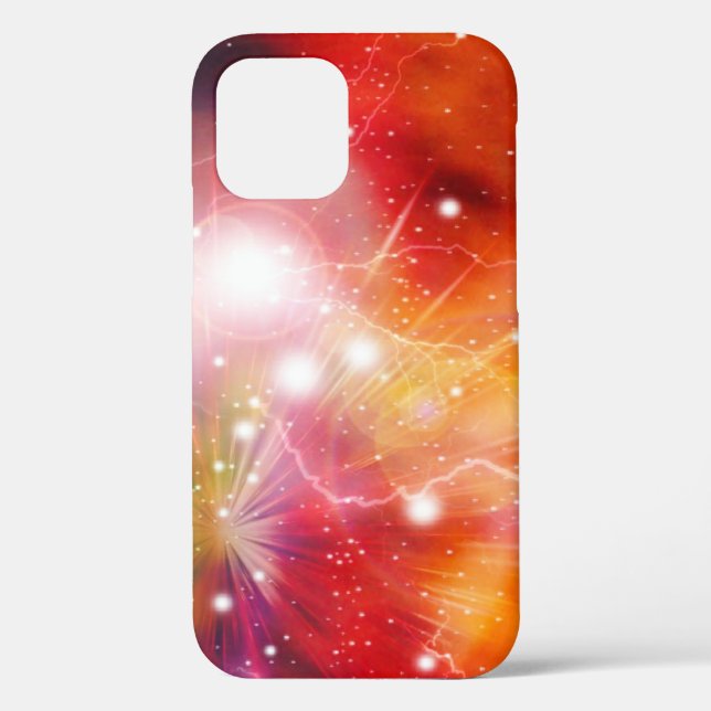 Nebula Fire Galaxy in Outer Space Case-Mate iPhone Case (Back)