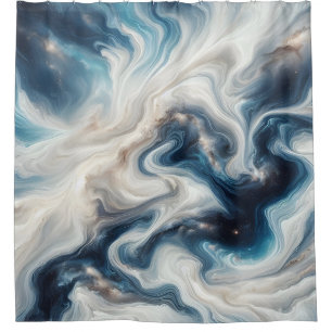 Nebula Flow Shower Curtain