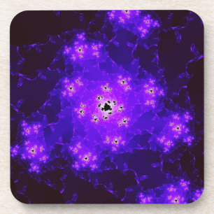 Nebula Fractal Coasters
