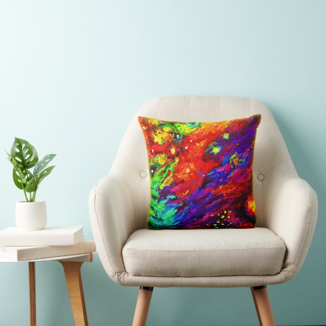 Nebula In Our Universe Painting. Buy Now Cushion (Chair)