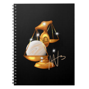 Nebula Libra Venus Zodiac Notebook