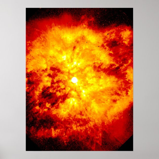 Nebula M1-67 around Star WR124 Poster (Front)