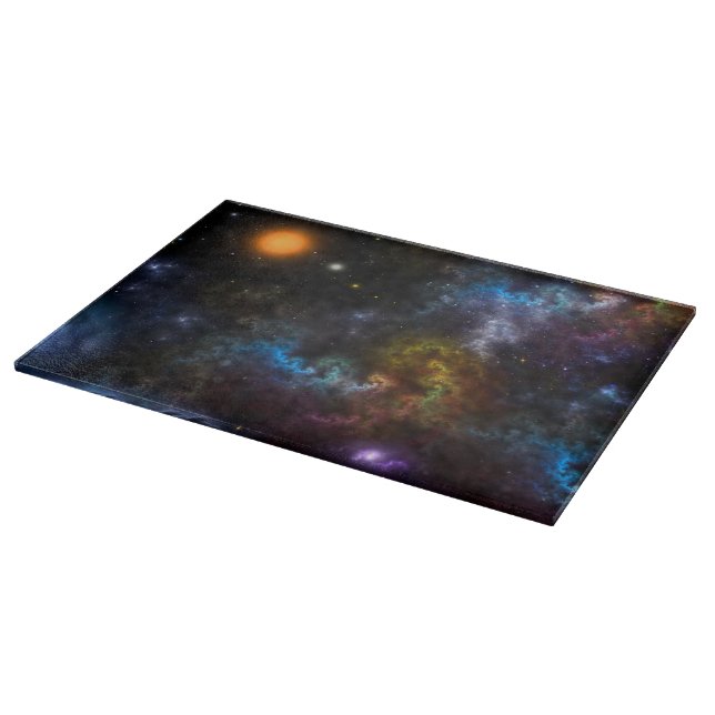 Nebula Menagerie Cutting Board (Corner)