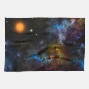 Nebula Menagerie Tea Towel