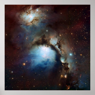 Nebula Messier 78 Space Astronomy Poster