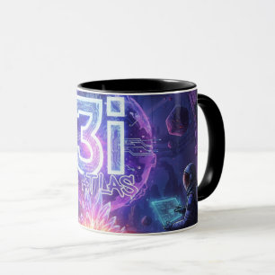 Nebula Nomads Space Astronaut Sci-Fi 3i Atla Mug