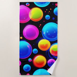Nebula of Bubbles Beach Towel
