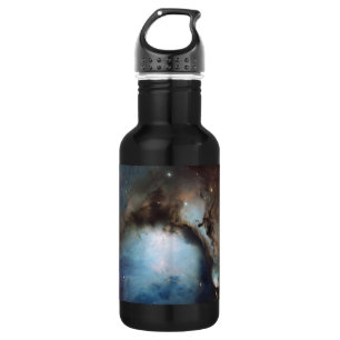 Nebula Orion Astronomy blue brown beige sky stars 532 Ml Water Bottle