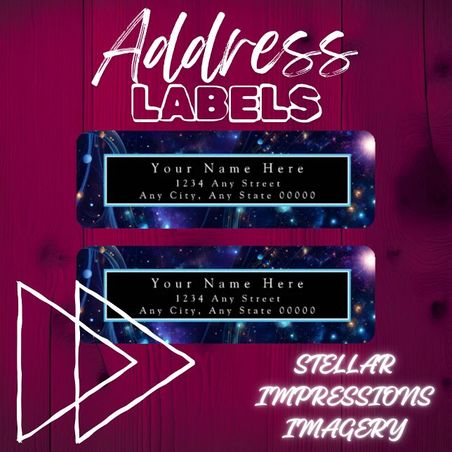 Nebula Rapture Return Address Label (Creator Uploaded)