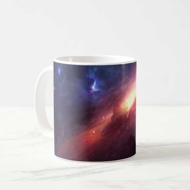 Nebula Space Coffee Mug (Front Left)