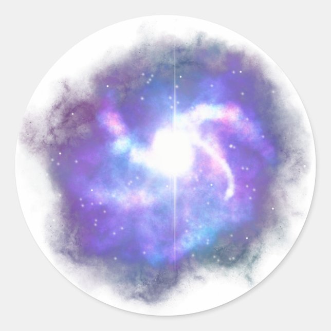 Nebula/Space Sticker (Front)