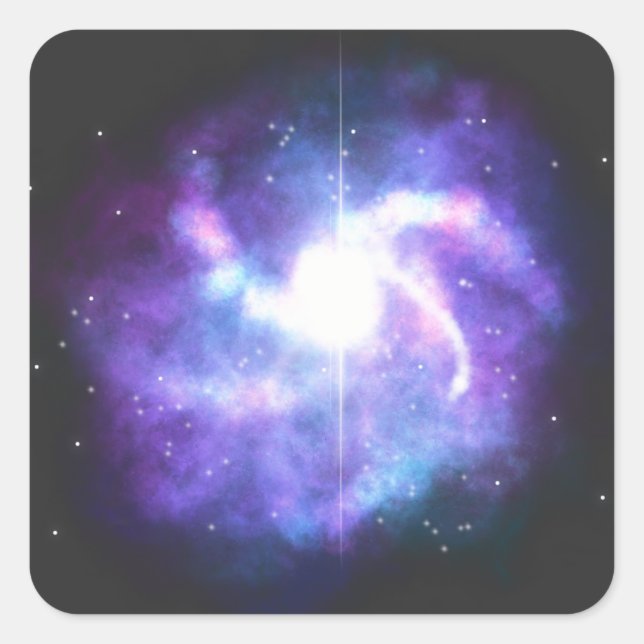 Nebula/Space Sticker (Front)
