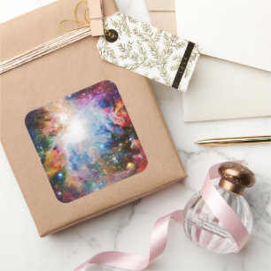 Nebula Square Sticker