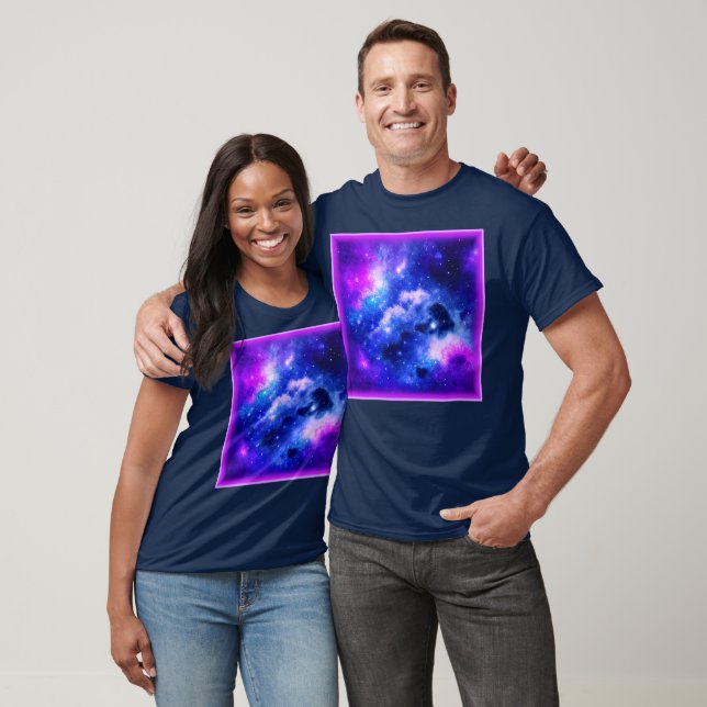 "Nebula Stars" - A Stunning Digital Art. Buy Now T-Shirt (Unisex)