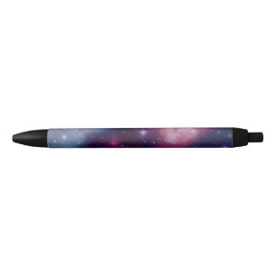 Nebula Stars Black Ink Pen