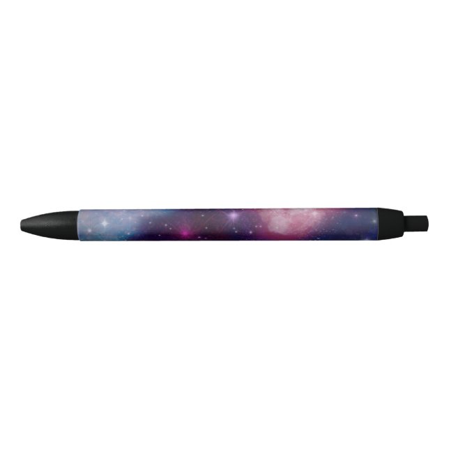 Nebula Stars Black Ink Pen (Front)