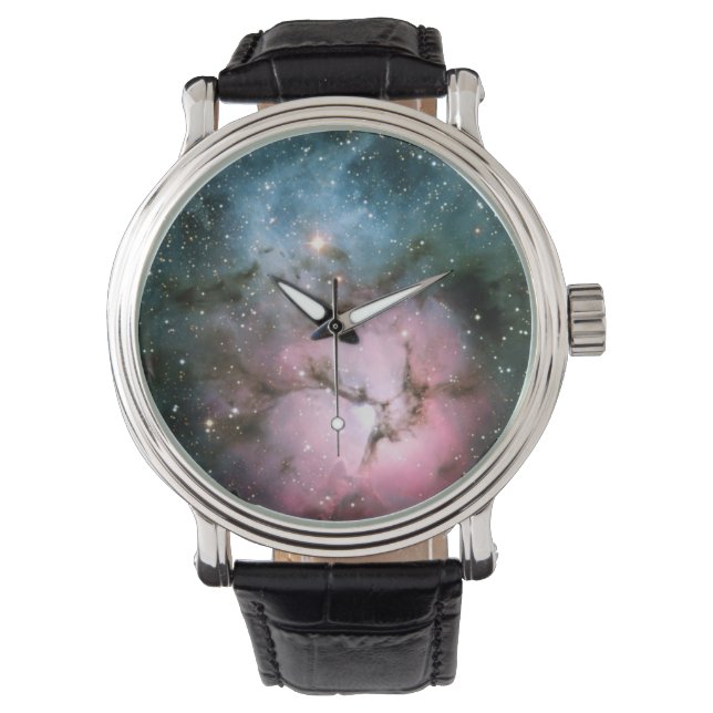 Nebula stars galaxy hipster geek cool nature space watch (Front)