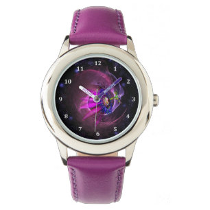 Nebula Watch Design in Lavender, Purple & Pink