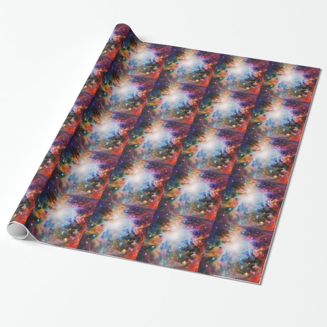 Nebula Wrapping Paper (Unrolled)