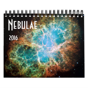 Nebulae Space Astronomy 2016 Stars NASA Calendar