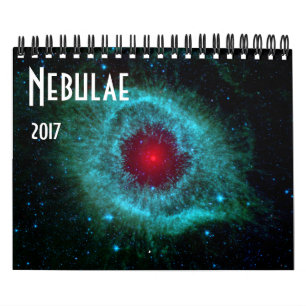 Nebulae Space Astronomy 2017 Universe NASA Calendar