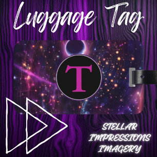Nebuloria Lullaby Luggage Tag