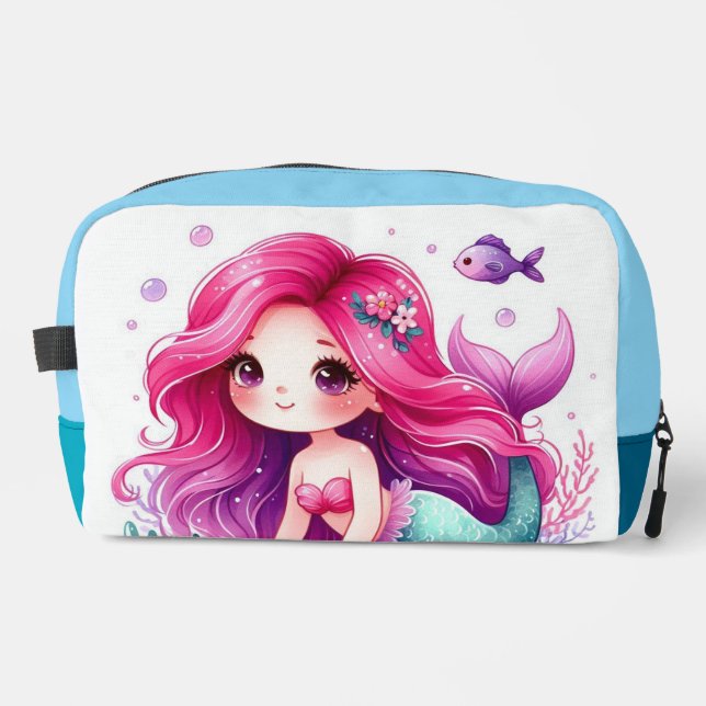 Neceser Mermaid Dopp Kit (Front)