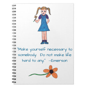 Necessary to Somebody notebook