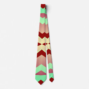 Neck Tie, A multicolor fabric print pattern design Tie