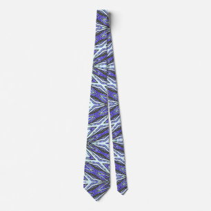 Neck Tie, A multicolor fabric print pattern design Tie