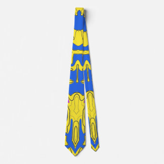 Neck Tie, A multicolor fabric print pattern design Tie