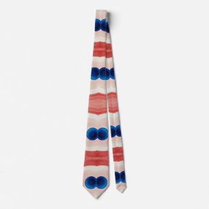 Neck Tie, A multicolor fabric print pattern design Tie