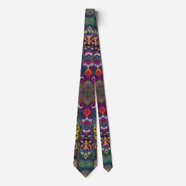 Neck Tie Abstruct Pattern beautiful tie (Front)