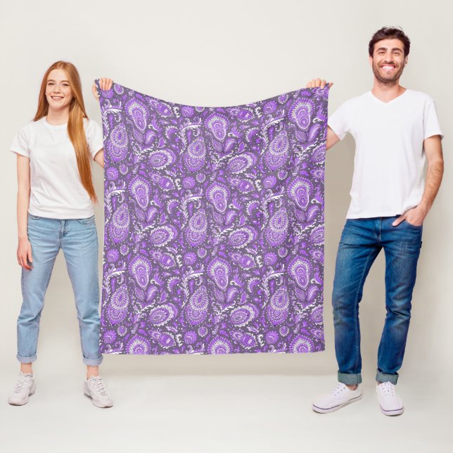 Neck Tie Fleece Blanket (In Situ)