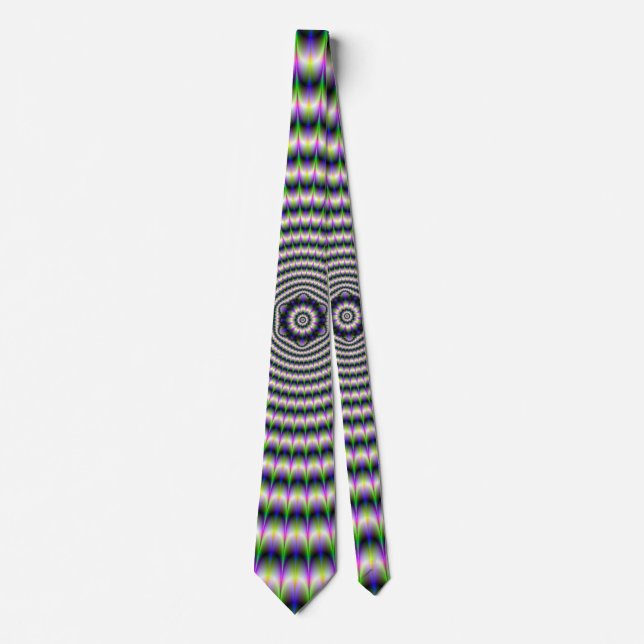Neck Tie  Floral Explosion (Front)