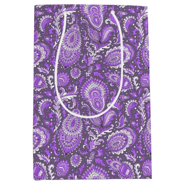 Neck Tie Medium Gift Bag (Front)