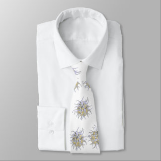 Neck Tie - Platelet (Activiated) on white canvas
