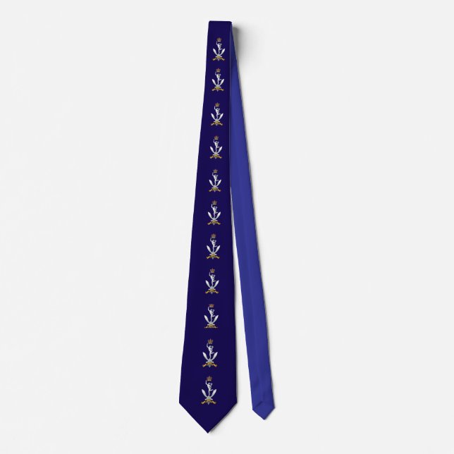 Neck Tie Queens Gurkha Signals (Front)
