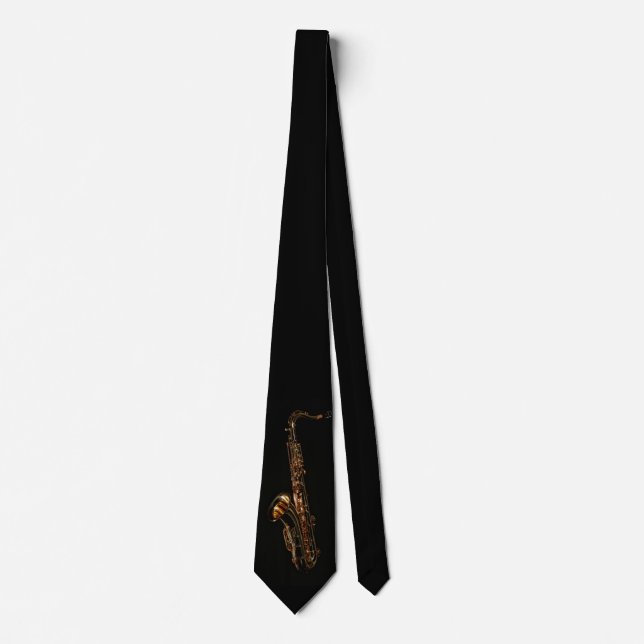 Neck Tie Saxophone (Front)