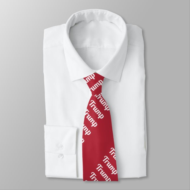 Neck Tie w/ Trump (Tied)