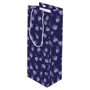 Neck Tie Wine Gift Bag