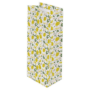 Neck Tie Wine Gift Bag