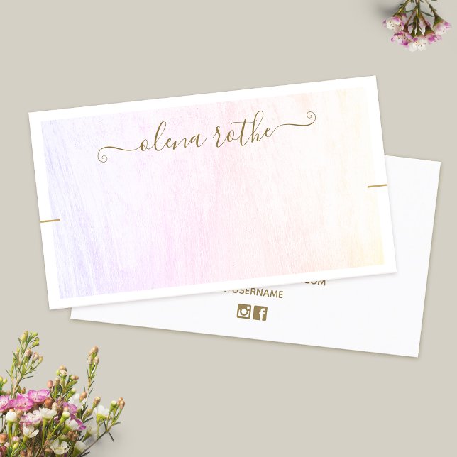  Necklace Bracelet Pastel Rainbow Wood Display  Calling Card (Creator Uploaded)