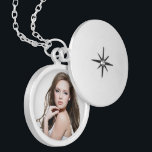 Necklace Locket Add Your Photo<br><div class="desc">Necklace Locket Add Your Photo Sweet 16 Quinceanera Birthday baby photo Boyfriend Girlfriend Gift</div>