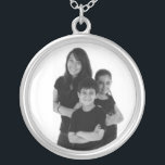 Necklace Silver Family  Children Add Photo<br><div class="desc">Necklace Silver Family Children Add Photo templates</div>