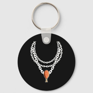 Necklace Turkey Leg Pendant Thanksgiving Day Fall  Key Ring