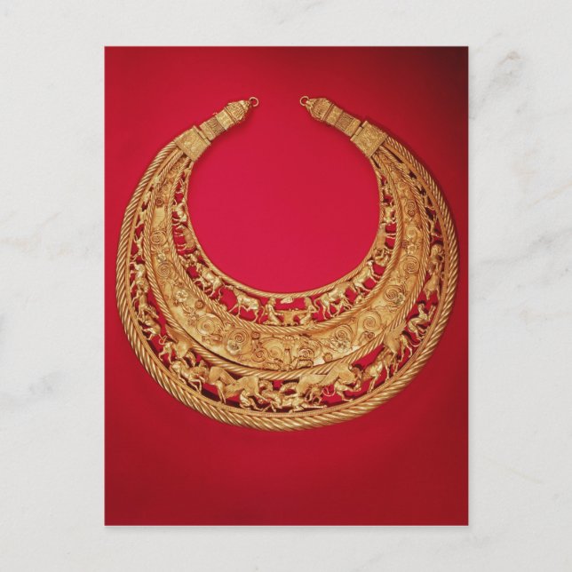 Necklace with pastoral scenes postcard (Front)