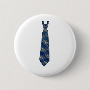 necktie 6 cm round badge