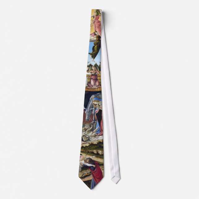 Necktie: Mystic Nativity by Sandro Botticelli Tie (Front)