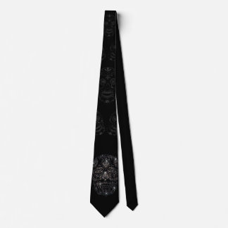 Necktie/Necktie - “diamonds skull " Tie